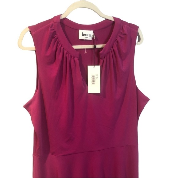 Leota Cassie Dress in Orchid NWT XL - Picture 3 of 11